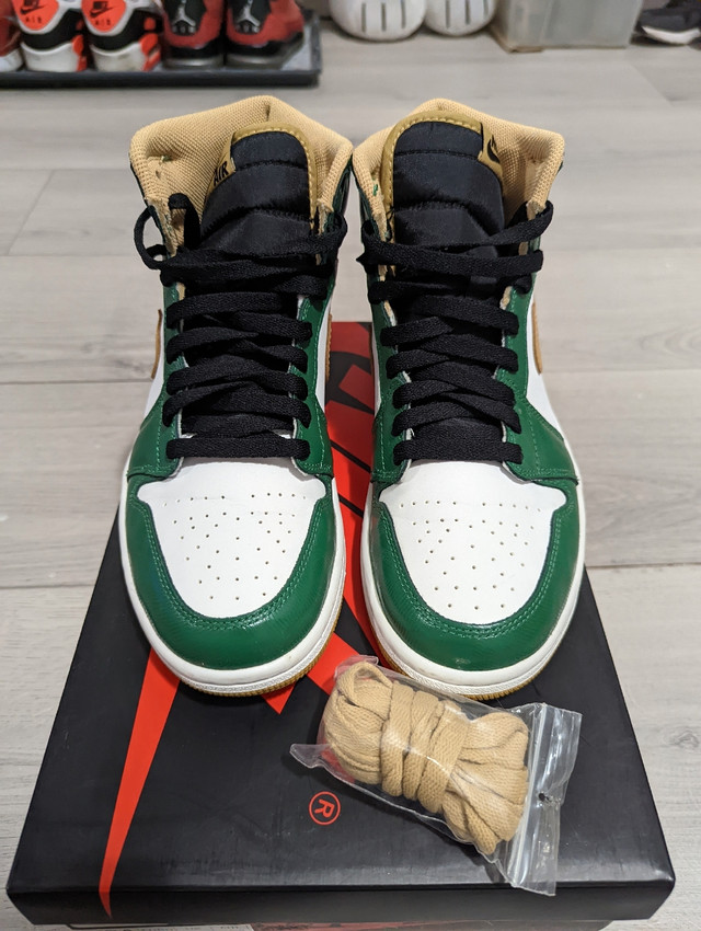 NDS Air Jordan "Celtic" 1 Retro High OG - Size 8 - photo 3