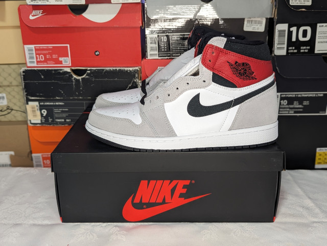 DS Air Jordan "Smoke Grey" 1 High OG - Size 9.5 - photo 5