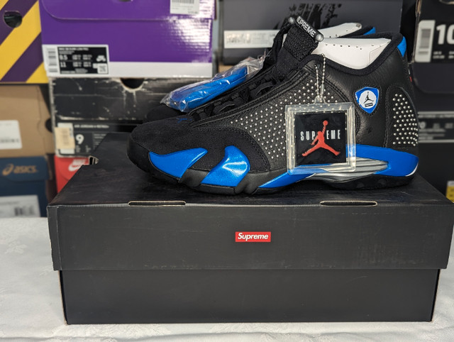 DS Air Jordan "Supreme Black" 14 - Size 9.5 - photo 5
