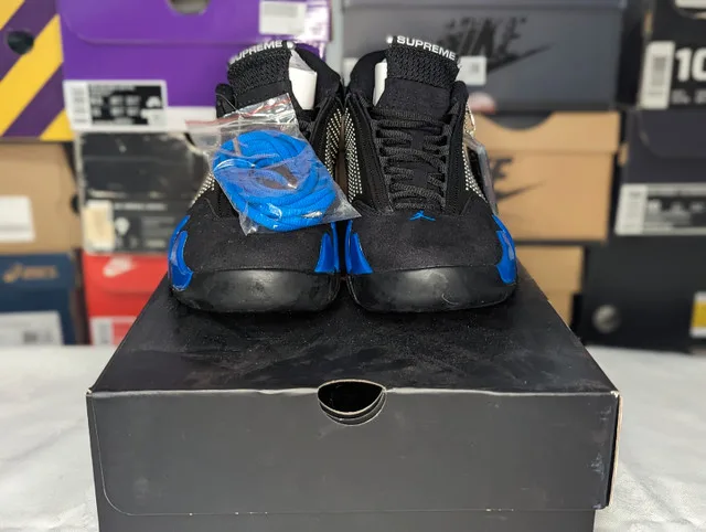 DS Air Jordan "Supreme Black" 14 - Size 9.5 image indicator(6)