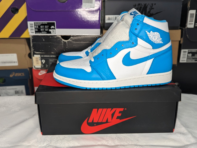 DS Nike Air Jordan "UNC" 1 High OG (2015) - Size 9.5 - photo 4