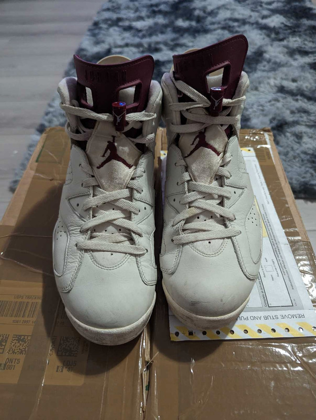 Jordan "Maroon" 6 - Size 9.5 - photo 2