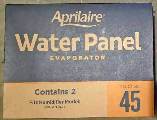 PACK of 2 OEM AprilAire Humidifier Water Panel Filter Model 400