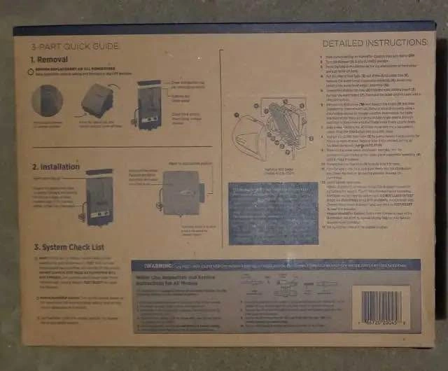 PACK of 2 OEM AprilAire Humidifier Water Panel Filter Model 400 - photo 3