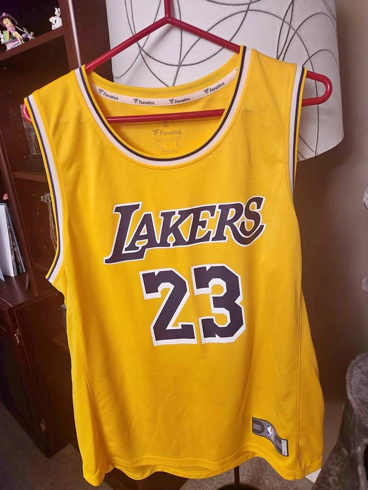 Fanatics Los Angeles Lakers LeBron James #23 Jersey Size Large