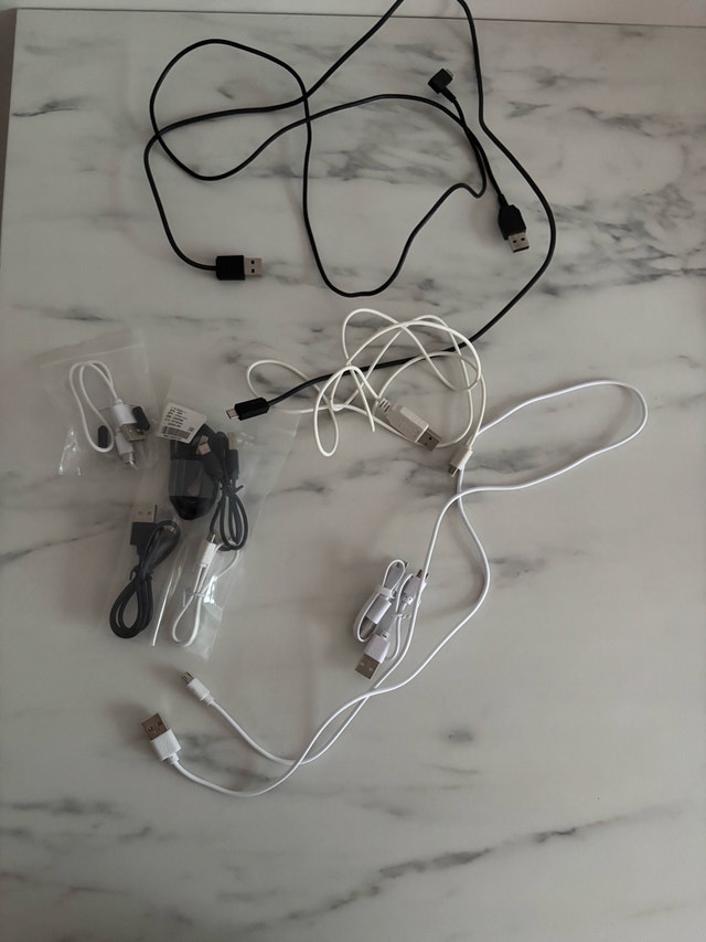 USB-A to Micro USB Charging Cables (Multiple Available)