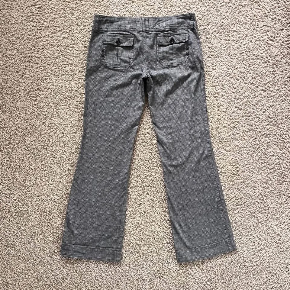 Y2K Plaid Flare Leg Women’s Size 13 Low Rise Pants image indicator(6)