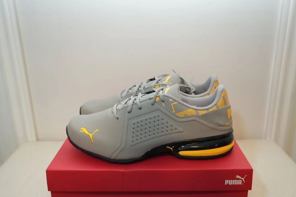Puma Viz Runner Repeat Gray/Yellow - photo 2