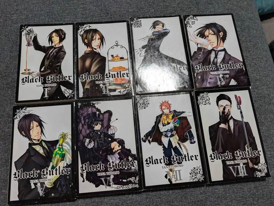 Black Butler Manga Set Vol. 1–12 (English) for Sale! - photo 2