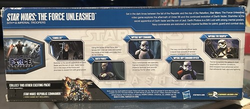 Star Wars The Force Unleashed Sith & Imperial Troopers 5 Pack - photo 3