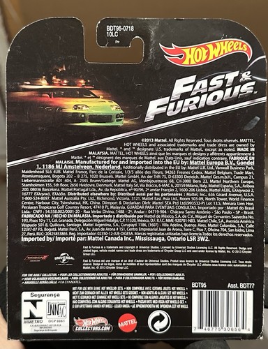 HOT WHEELS RETRO ENTERTAINMENT FAST & FURIOUS 1970 DODGE CHARGER - photo 2