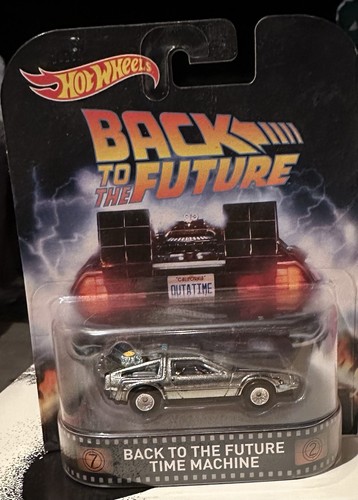 Hot Wheels Back to the Future Time Machine - 1:64 Diecast Car