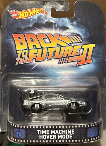 Hot Wheels Back To The Future II Time Machine Hover Mode New