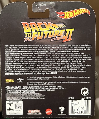 Hot Wheels Back To The Future II Time Machine Hover Mode New - photo 2