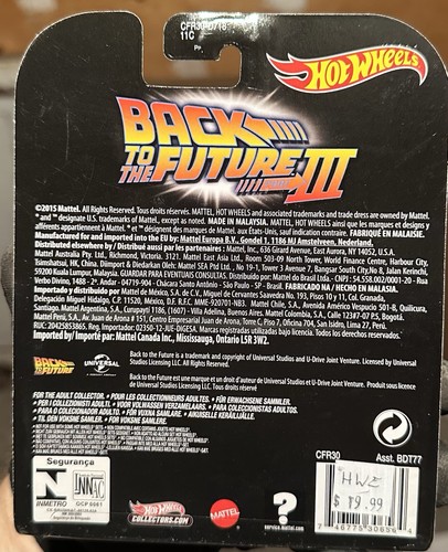 Hot Wheels Premium Retro Entertainment Back To The Future - photo 2