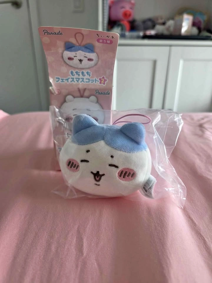 Hachiware Plush Charm