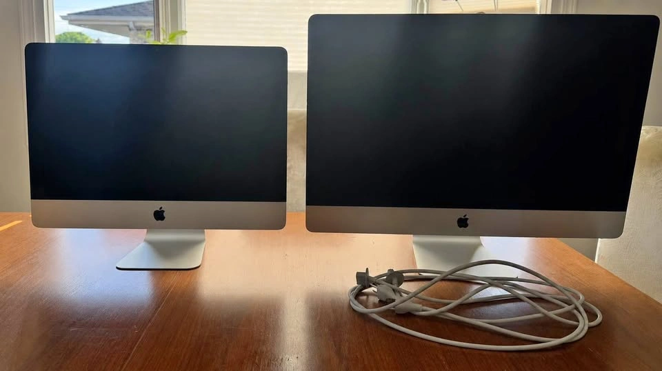 Apple iMac Bundle (2019 21.5” Retina 4K + 2012 27”)