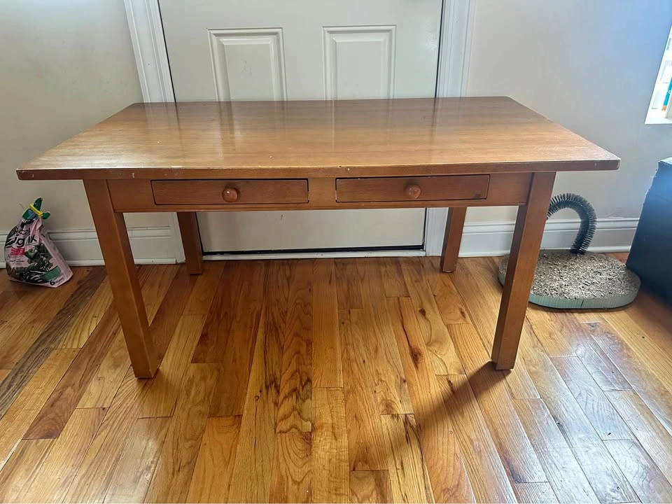 Large Wood Children’s Table