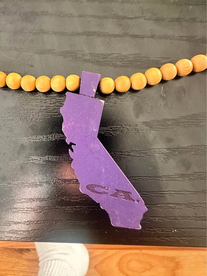 Wooden California Necklace - photo 2