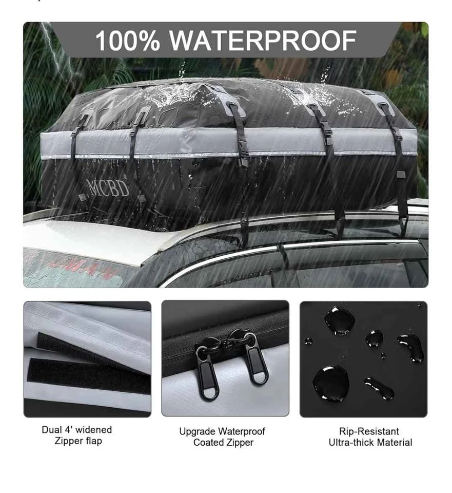 Rooftop Cargo Carrier, 21 Cubic Feet Soft-Shell Bag - photo 2