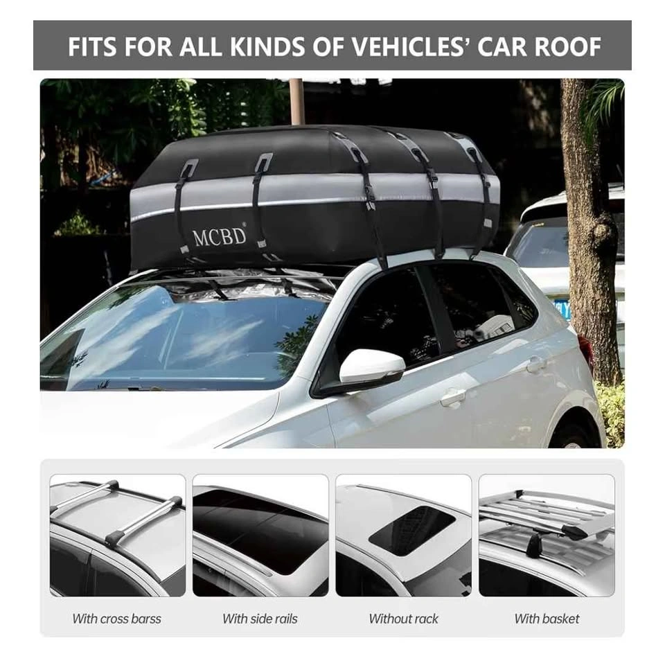 Rooftop Cargo Carrier, 21 Cubic Feet Soft-Shell Bag - photo 4
