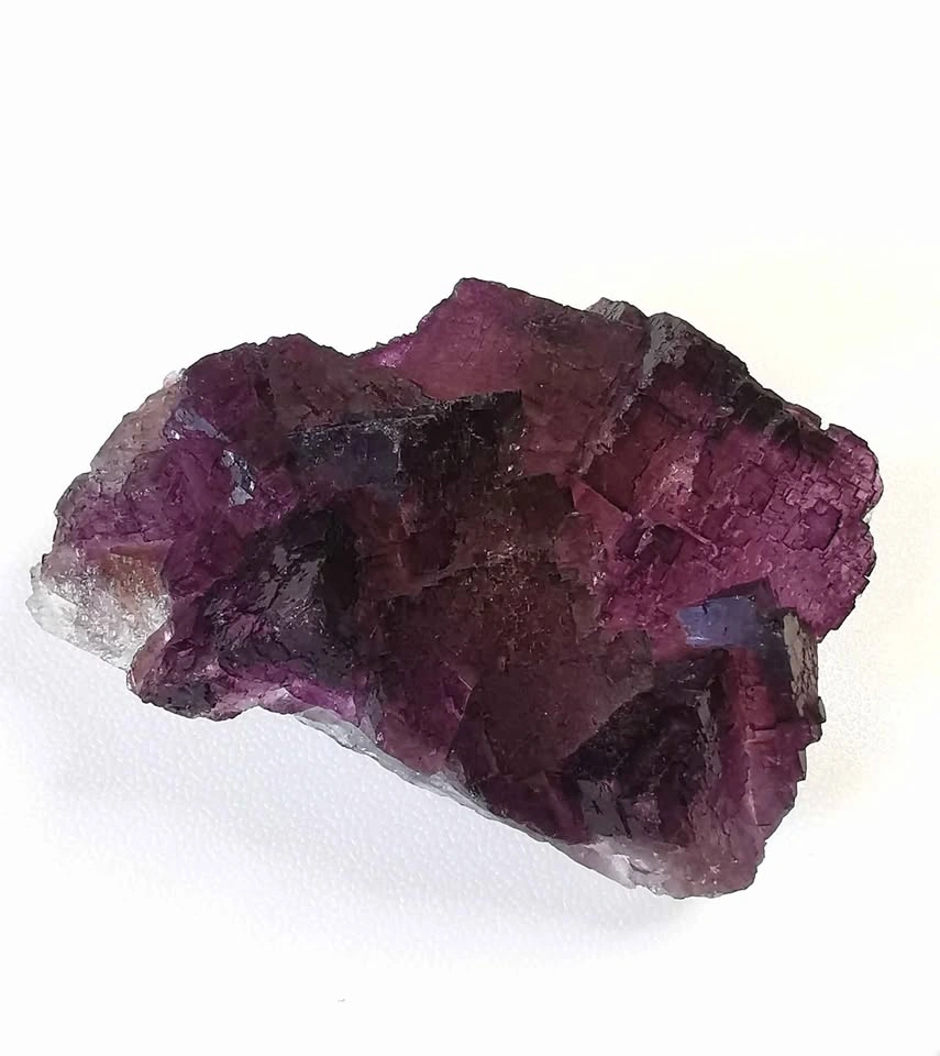 Large Purple Fluorite cube cluster