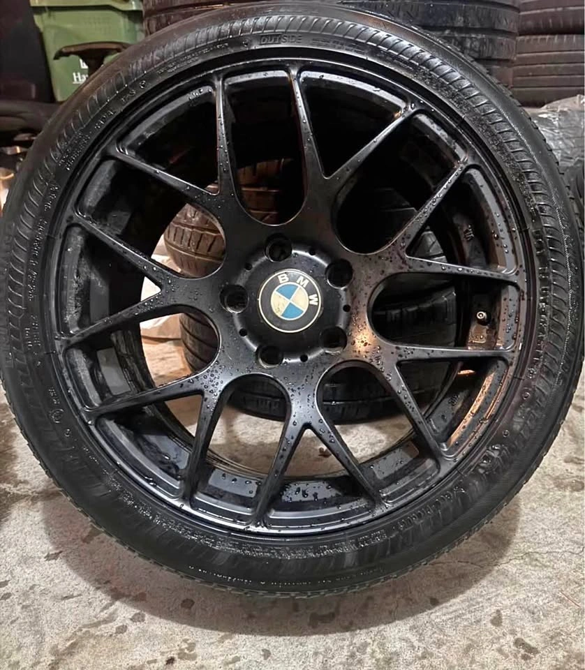 BMW F30 17” OEM Alloy Wheels with Pirelli Tires