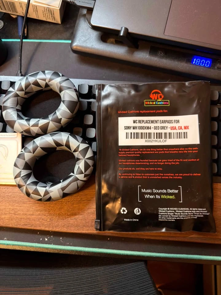 Wicked Cushions Replacement Earpads for Sony WH-1000XM4 - photo 2