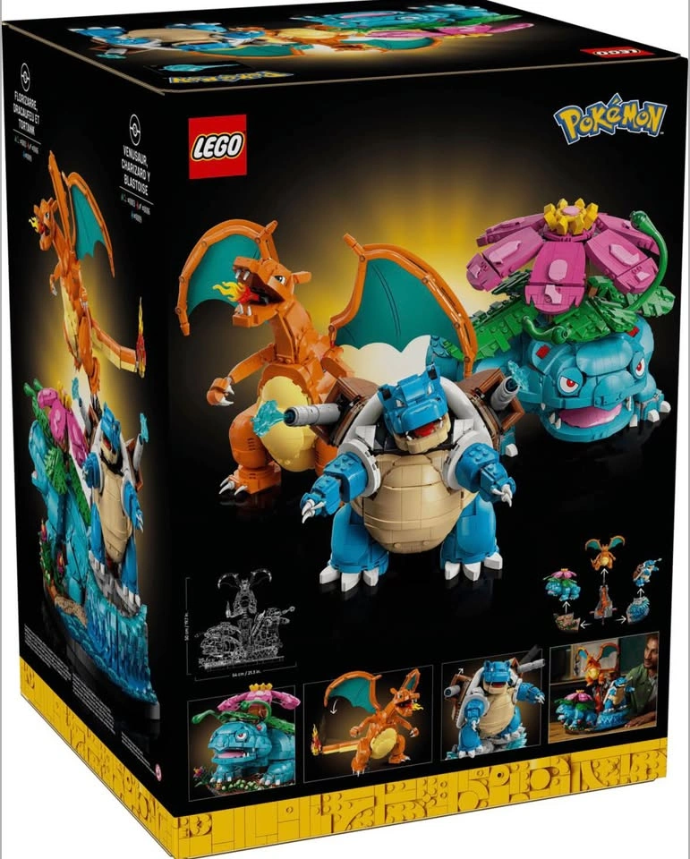 Lego Set 72153 Venusaur, Charizard and Blastoise - photo 2