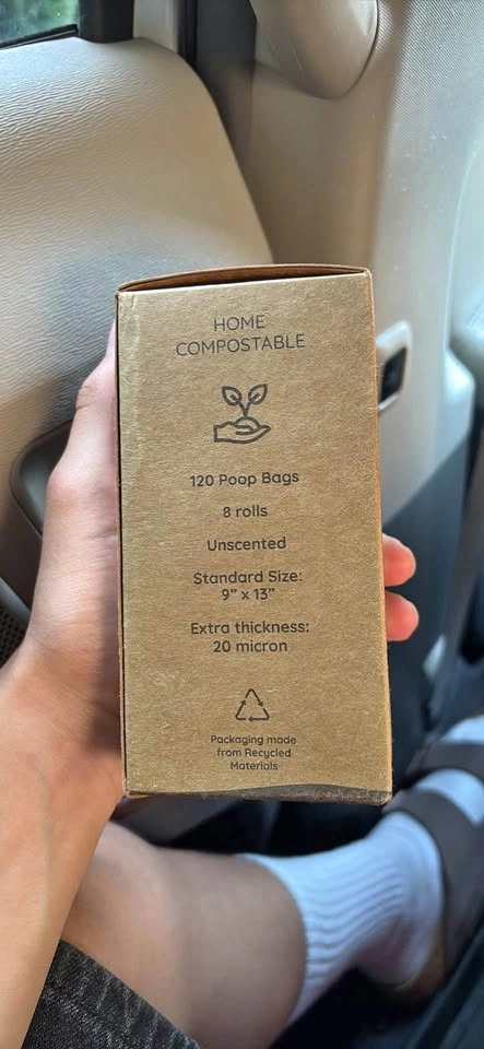 Home Compostable poop bags