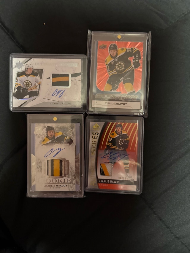 Mcavoy rookie cards