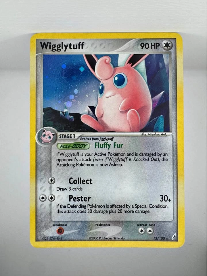 Wigglytuff (EX Crystal Guardians) Pokemon Card