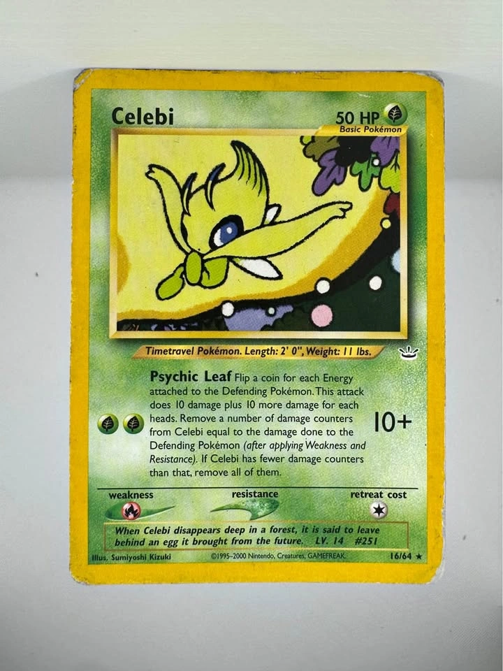 Celebi (Neo Revelation) Pokemon card