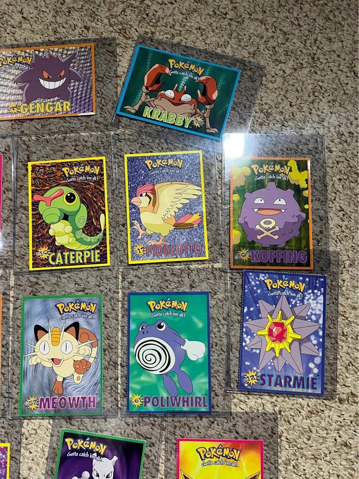 Vintage Pokémon Nintendo Trading Cards Lot - 16 Pieces - photo 3