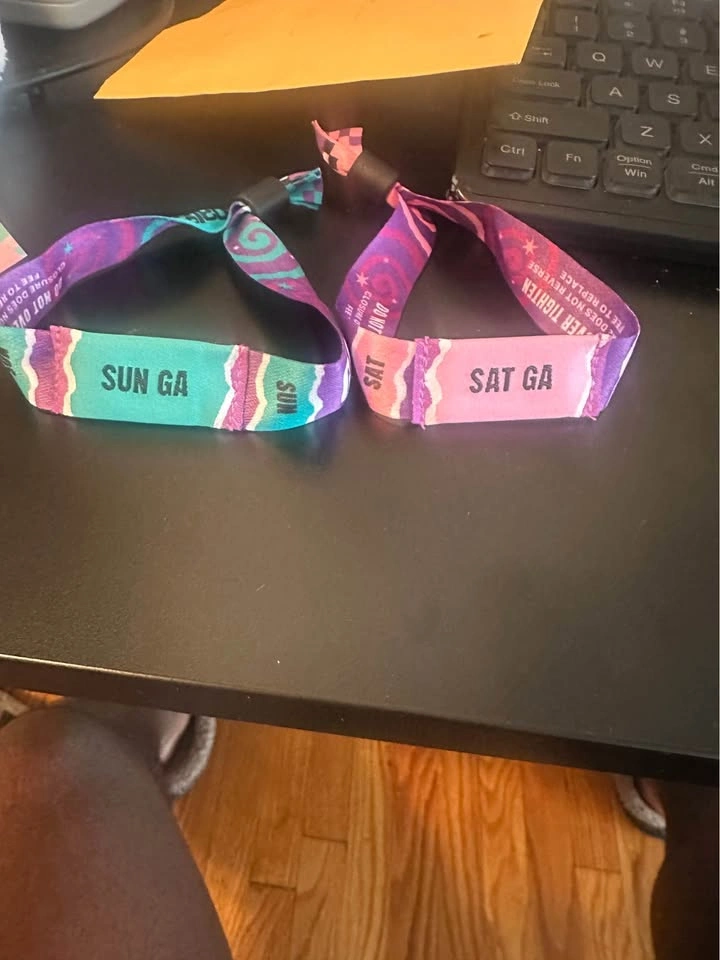 2-Day Lollapalooza Wristband (Saturday & Sunday)