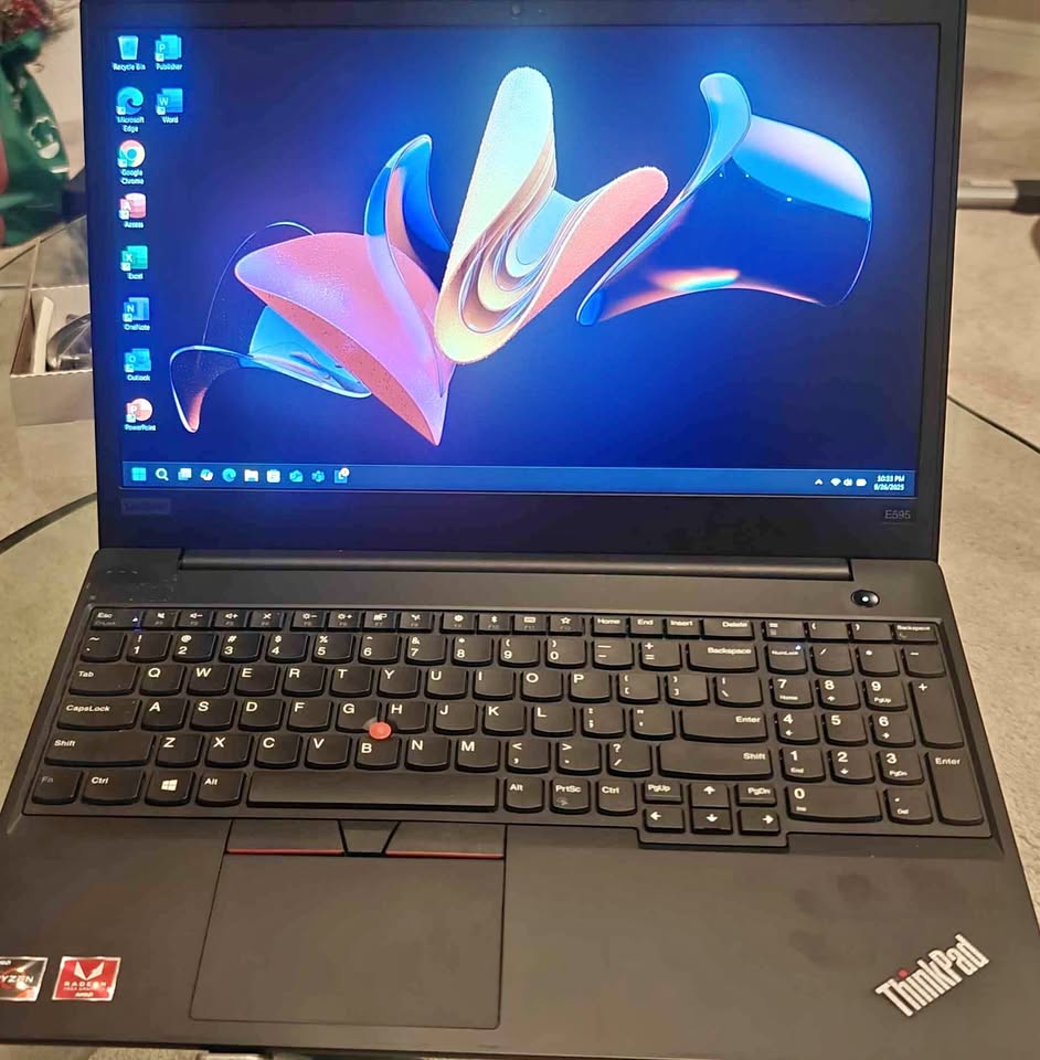 Lenovo E595 Ryzen 5 Laptop