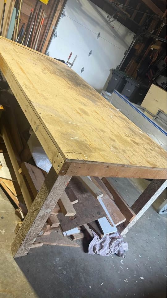 Workshop bench solid 8’x4’ - photo 2