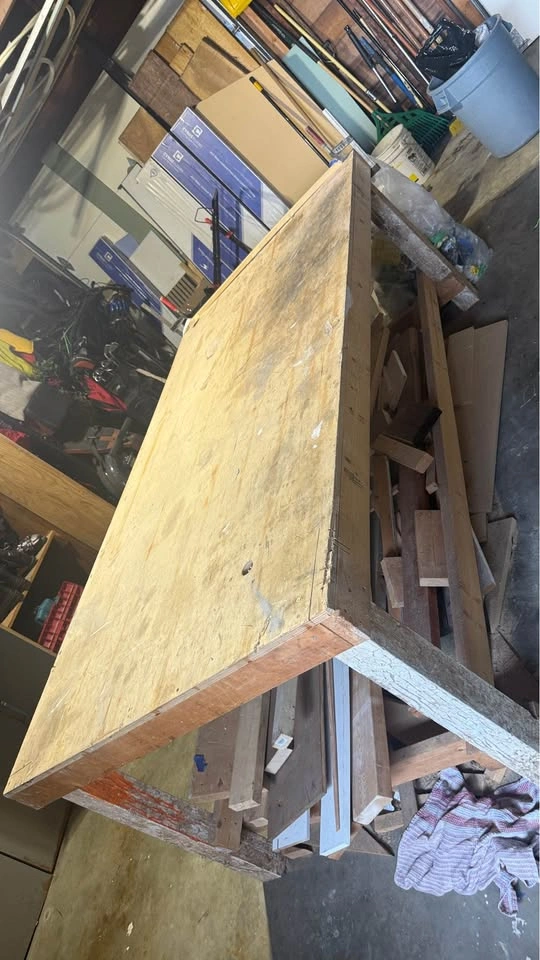 Workshop bench solid 8’x4’ - photo 3