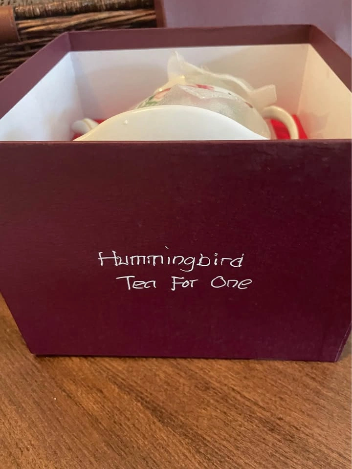 Adeline Hummingbird Tea For One Set - photo 4