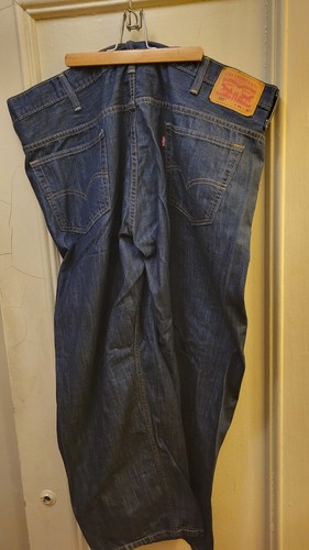 Levi's 569 Loose Straight Fit Jeans Men's 44x30 Dark Wash - photo 4