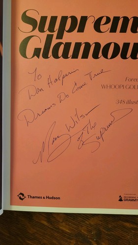 MARY WILSON Of The Supremes Signed "Supreme Glamour" - photo 4