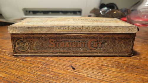 Vintage Antique Allen & Ginter Richmond Straight Cut No. 1 Tin - photo 2