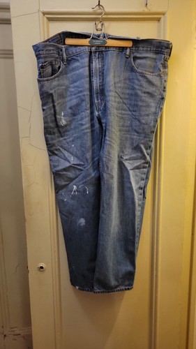 Levi's 559 Relaxed Straight Jeans Men's 44x30 Distressed