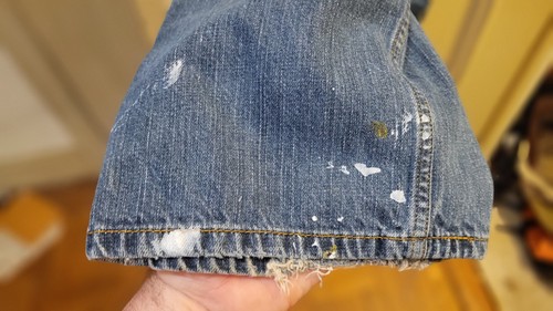 Levi's 559 Relaxed Straight Jeans Men's 44x30 Distressed - photo 4