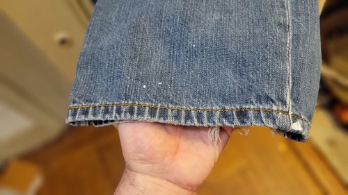Levi's 559 Relaxed Straight Jeans Men's 44x30 Distressed - photo 5