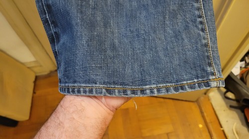 Levi's 569 Loose Straight Fit Jeans Men's 44x30 Dark Wash - photo 2