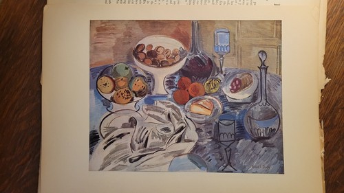 Vintage Raoul Dufy Art Prints (Lot of 7) 1954 Skira Monograph - photo 4