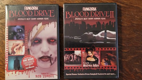 Fangoria Blood Drive Vol. 1 & 2 DVD Lot