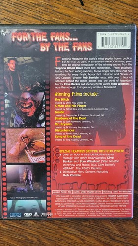Fangoria Blood Drive Vol. 1 & 2 DVD Lot - photo 2
