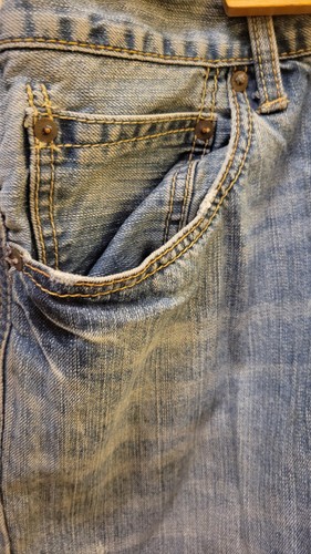 American Eagle Mens Jeans 38x32 Medium Wash 100% Cotton - photo 2